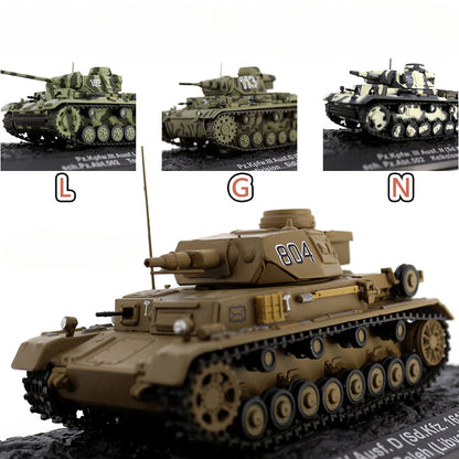 1/72 Scale Panzer III Sd.Kfz. 141 WWII German Medium Tank Diecast Model