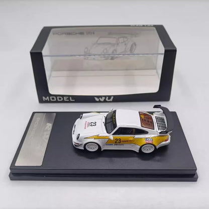 1/64 Scale RWB Porsche 911 (964) Sports Car Diecast Model