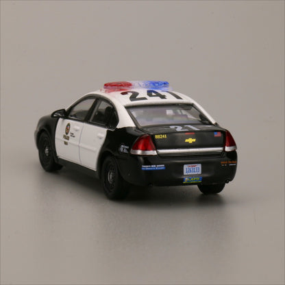 1/64 Scale Chevrolet Impala LAPD Police Car Diecast Model