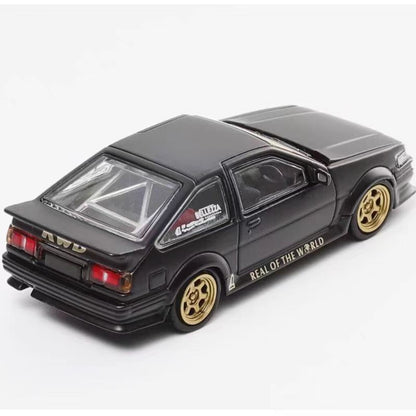 1/64 Scale Toyota AE86 Corolla Levin GT-APEX Diecast Model Car
