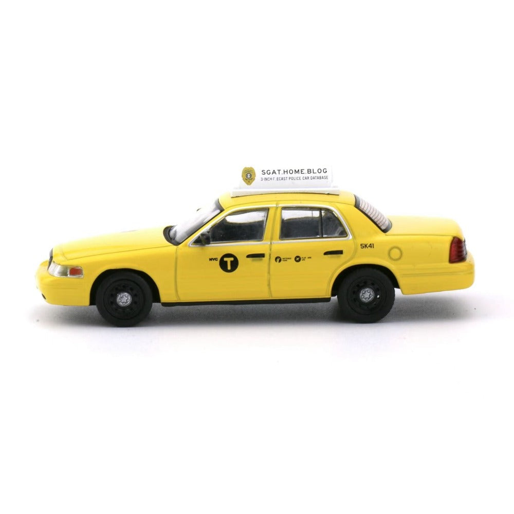 1/64 Scale Ford Crown Victoria New York City Taxi Diecast Model Car