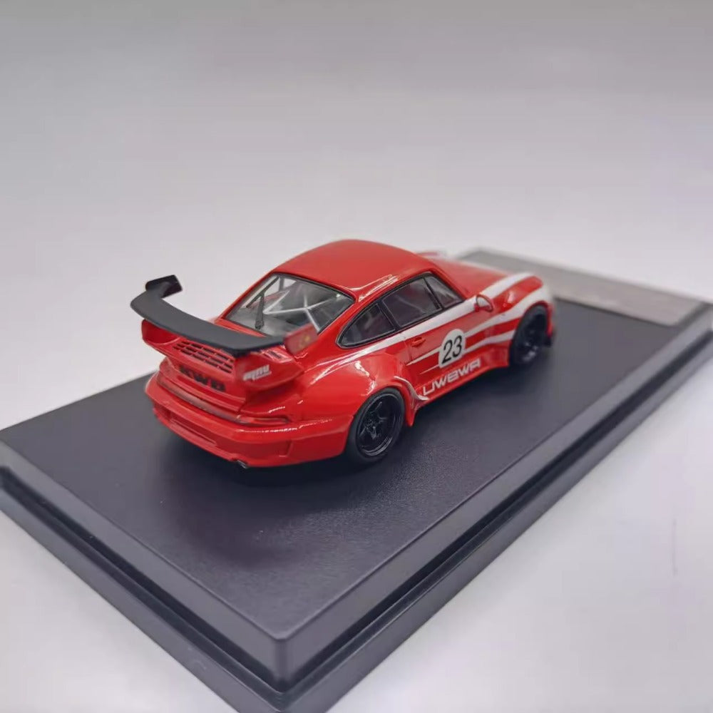 1/64 Scale RWB Porsche 911 (993) Sports Car Diecast Model