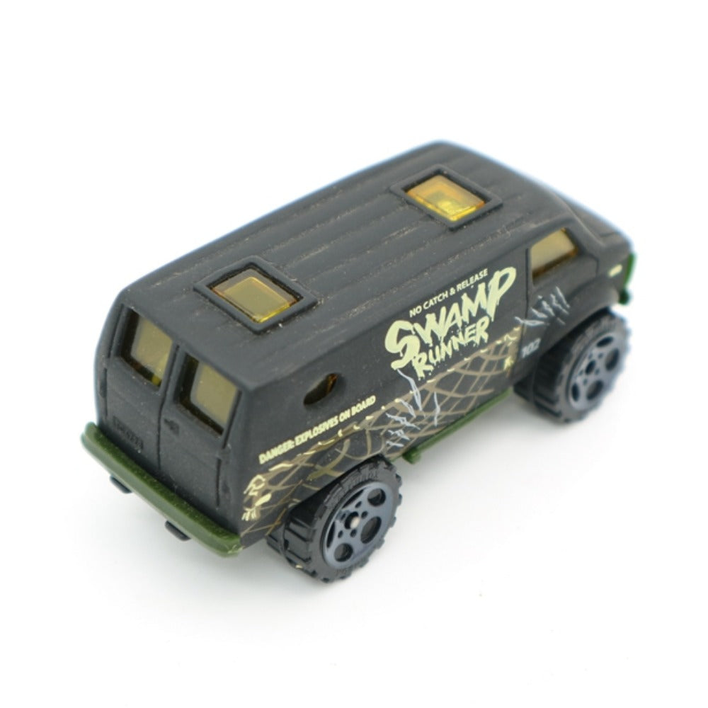 1/74 Scale Matchbox 4X4 Chevy Van Swamp Runner Diecast Model Car