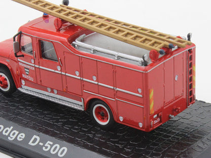 1/72 Scale Dodge D-500 Fire Engine Diecast Model