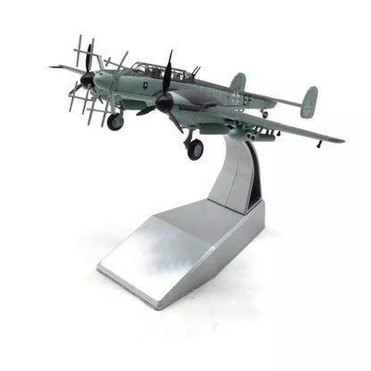 1/100 Scale Messerschmitt Bf 110 G-4 German WWII Night Fighter Diecast Model Aircraft
