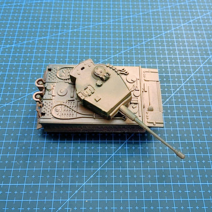 1/72 Scale Tiger I German WWII Heavy Tank Pre-built Plastic Collectible Model