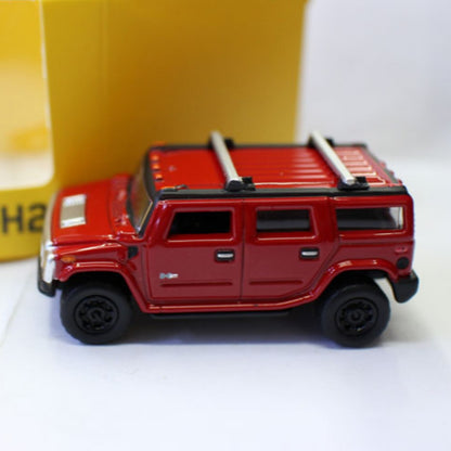 1/64 Scale Hummer H2 SUV Diecast Model Car