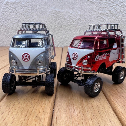 1/64 Scale Volkswagen T1 Off-Road Transporter Coca-Cola Diecast Model Car