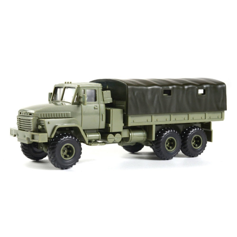 1/72 Scale KrAZ-260 Soviet Military Truck Pre-built Plastic Collectible Model