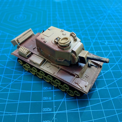 1/72 Scale Kliment Voroshilov KV-2 Soviet Heavy Artillery Tank Pre-built Plastic Collectible Model