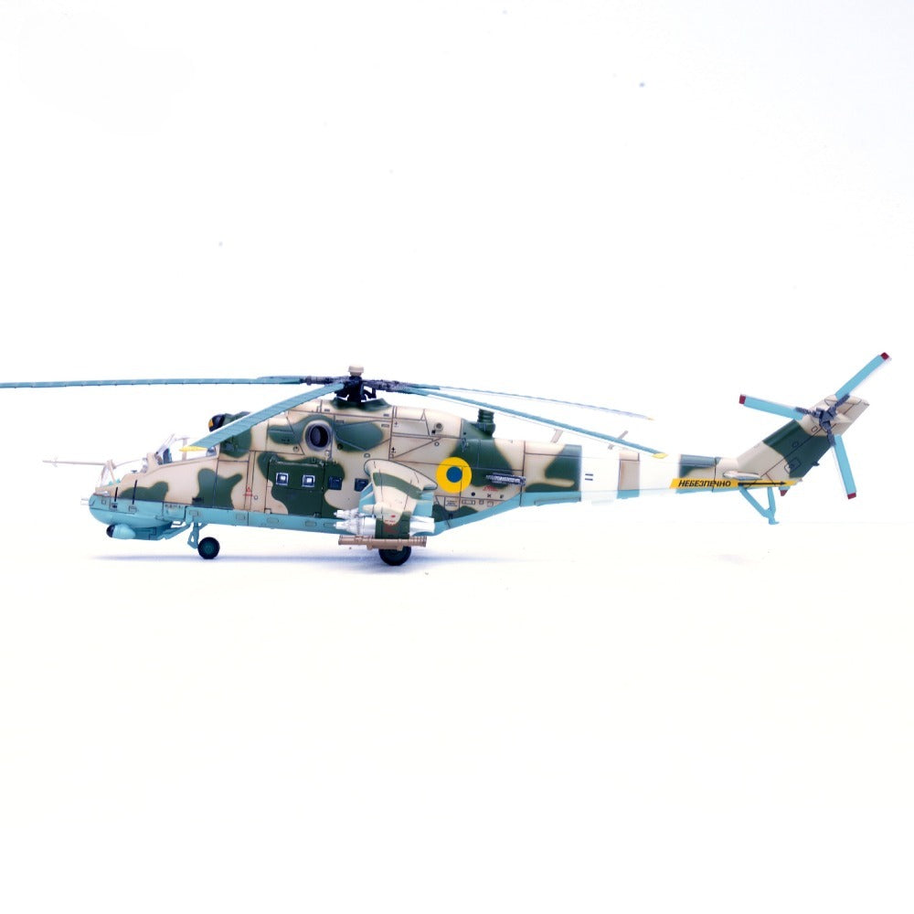 1/72 Scale Mil Mi-24P Attack Helicopter Ukrainian Army Diecast Model