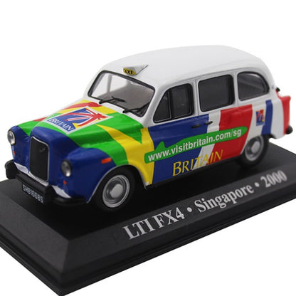 1/43 Scale LTI FX4 Singapore Taxi 2000 Diecast Model Car