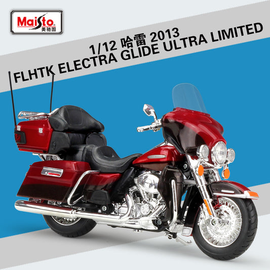 1/12 Scale 2013 Harley-Davidson FLHTK Electra Glide Ultra Limited Diecast Model Motorcycle
