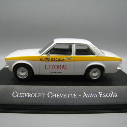 1/43 Scale Chevrolet Chevette Auto Escola Diecast Model Car