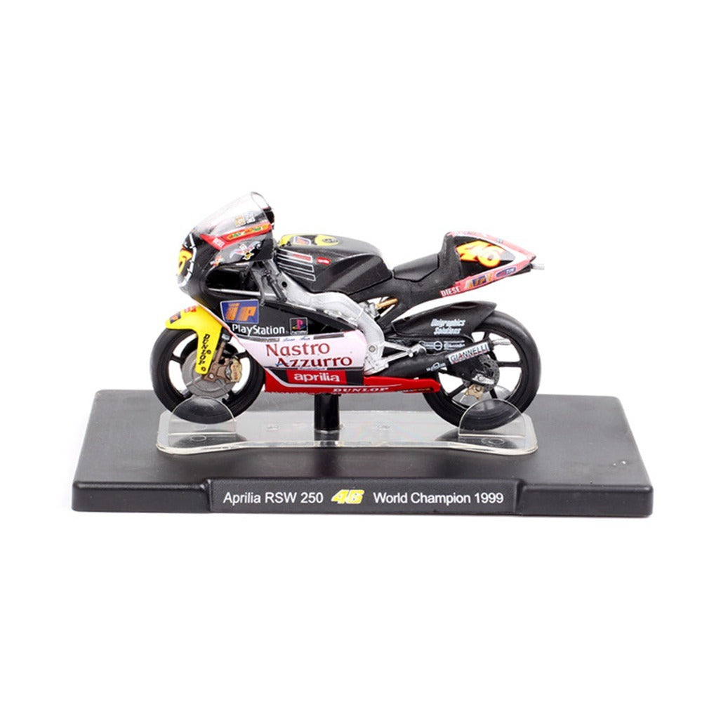 1/18 Scale 1999 Aprilia RSW 250 World Championship Motorcycle Diecast Model