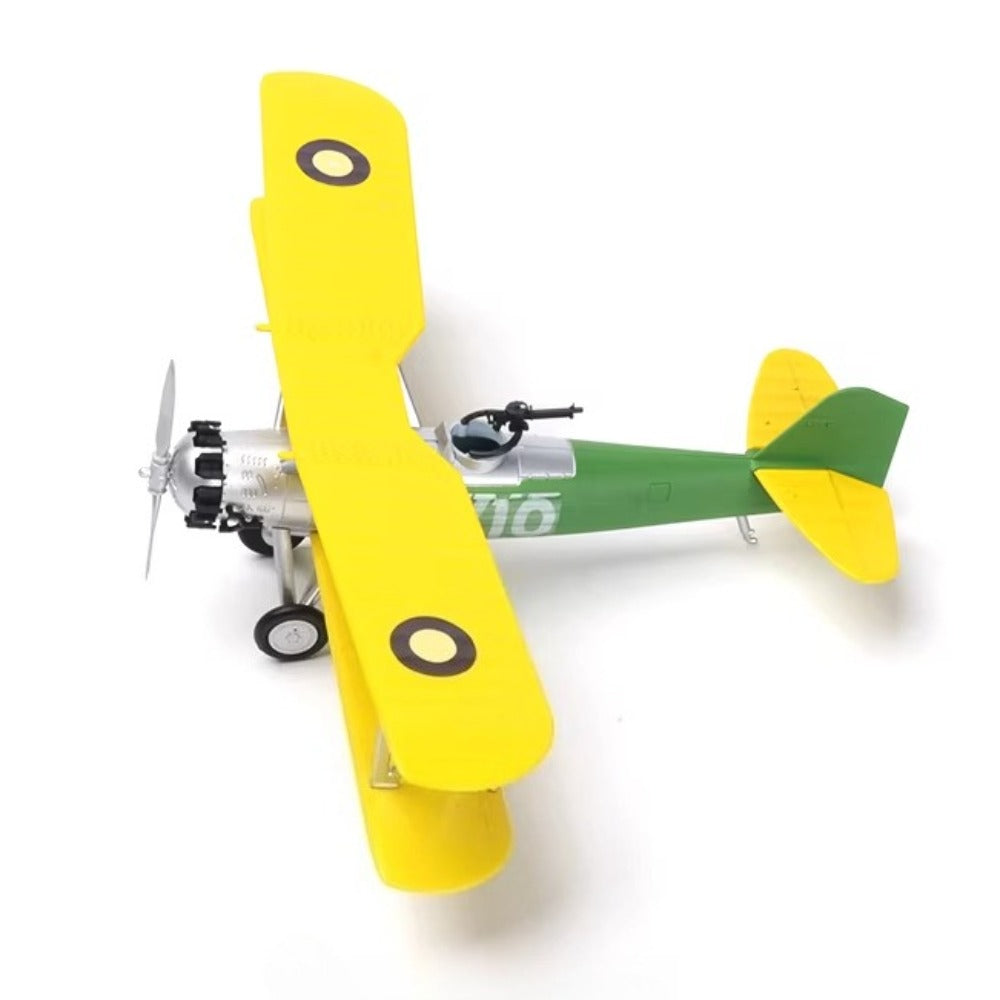 1/48 Scale Vought O2U Corsair US Biplane Scout Observation Aircraft Pre-built Plastic Collectible Model
