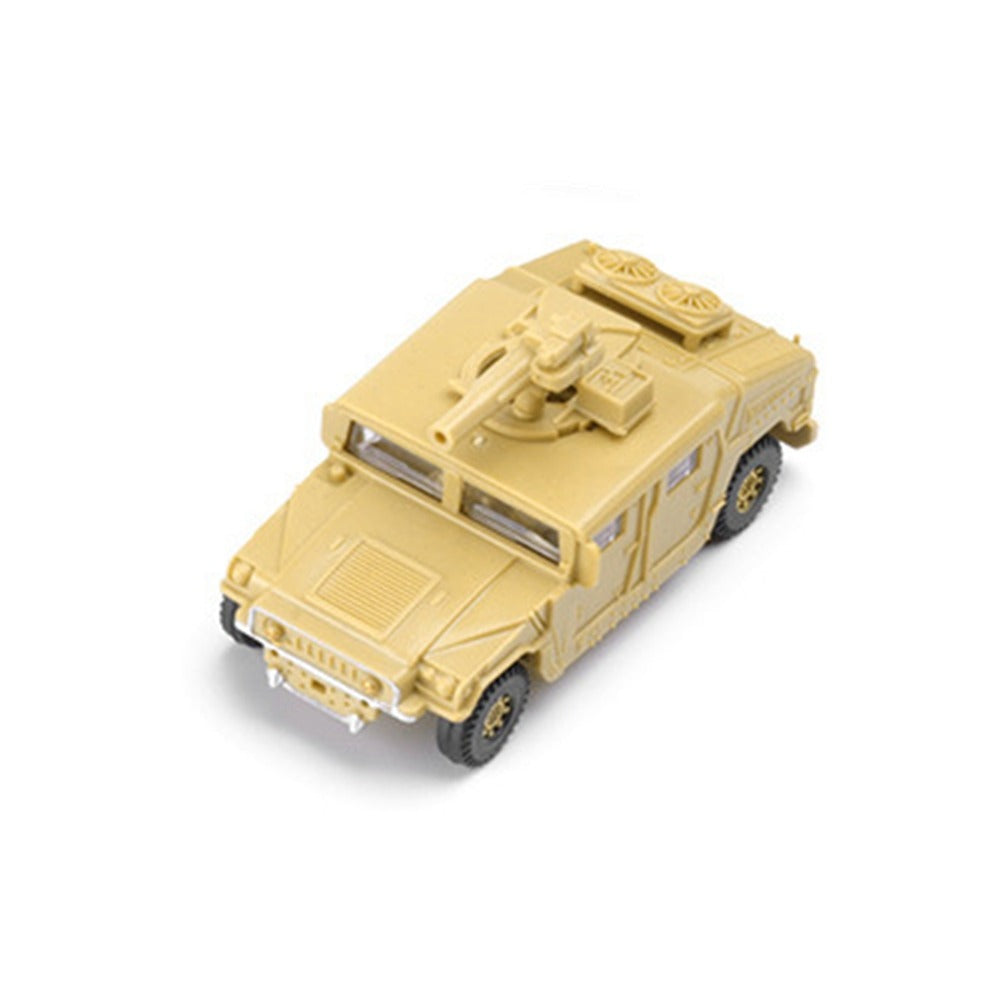 1/72 Scale Humvee M1046 TOW Missile Carrier Pre-built Plastic Collectible Model