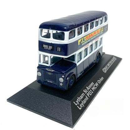1/76 Scale Leyland Titan PD2 MCW Orion Double-Decker Lytham St Annes Bus Diecast Model