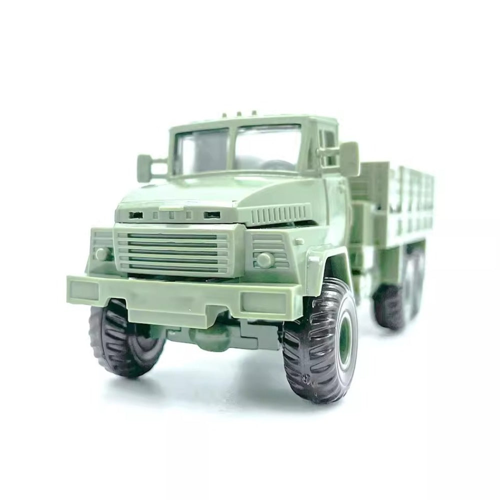 1/72 Scale KrAZ-260 Soviet Military Truck Pre-built Plastic Collectible Model