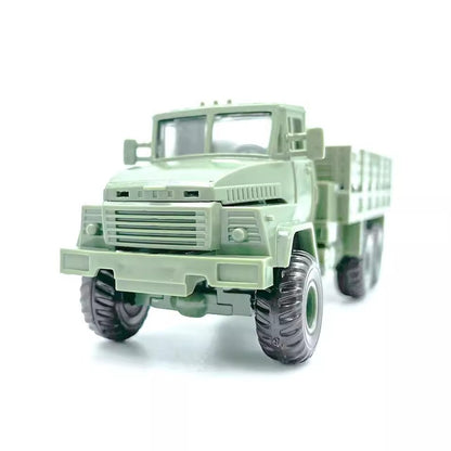1/72 Scale KrAZ-260 Soviet Military Truck Pre-built Plastic Collectible Model