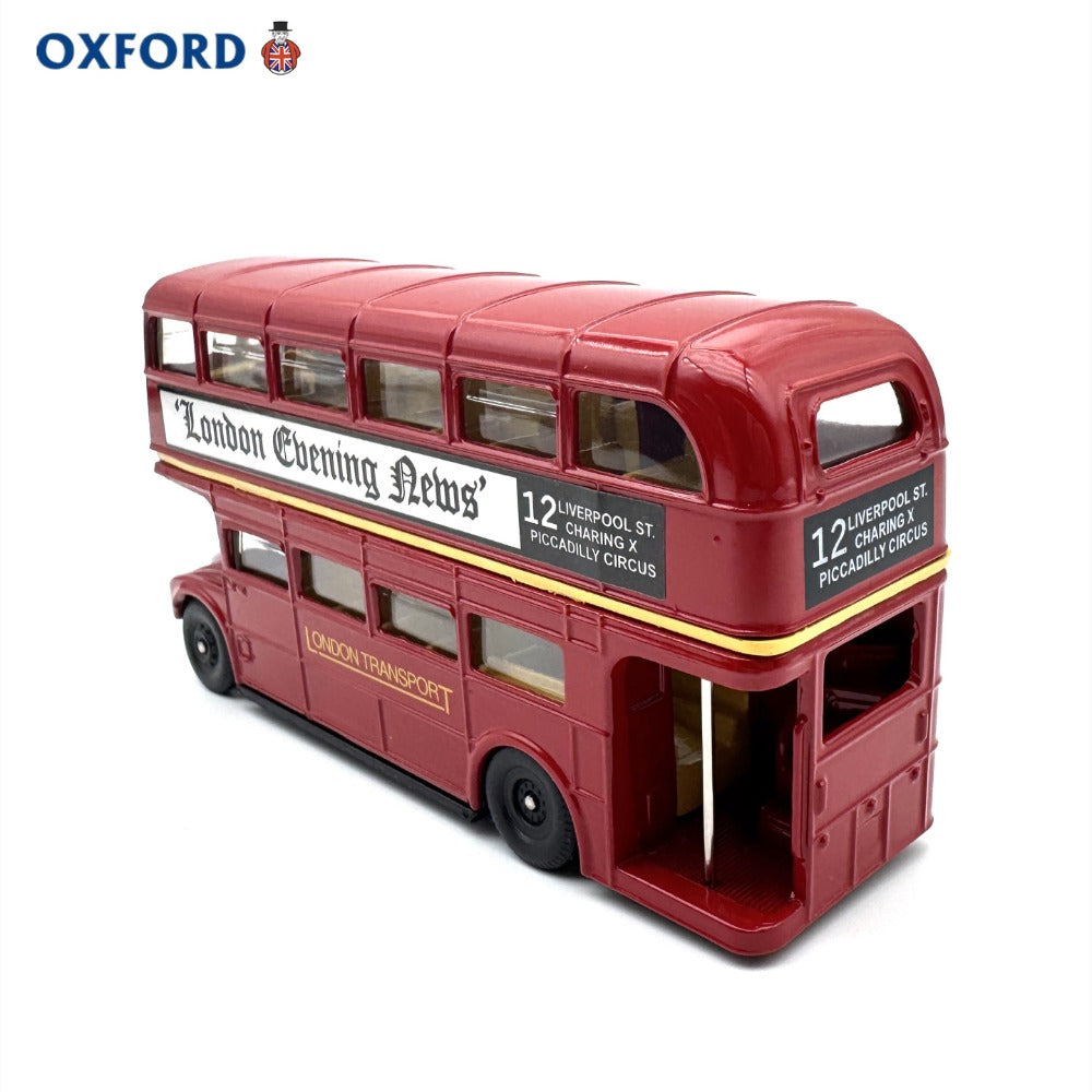 1/76 Scale London Double Decker Bus Red Diecast Model