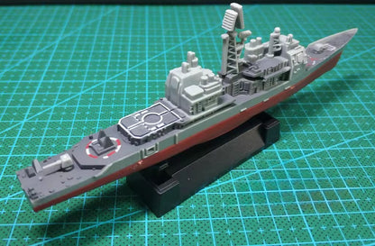 1/1100 Scale USS Vincennes CG-49 Ticonderoga-Class Guided Missile Cruiser Pre-built Plastic Collectible Model Ship