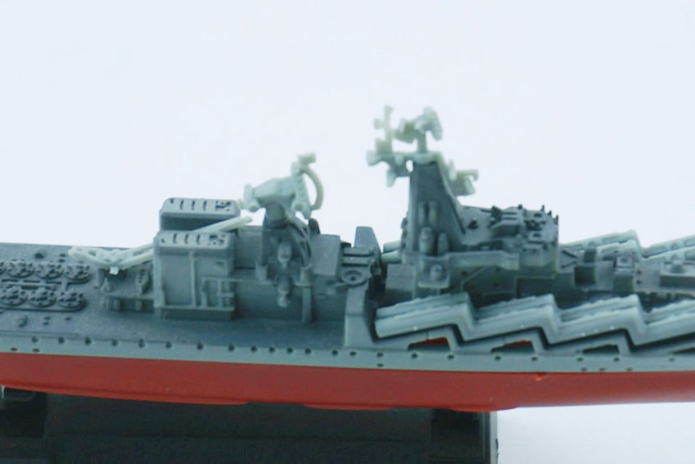 1/1200 Scale Moskva Russian Slava-Class Guided Missile Cruiser Pre-built Plastic Collectible Model Ship