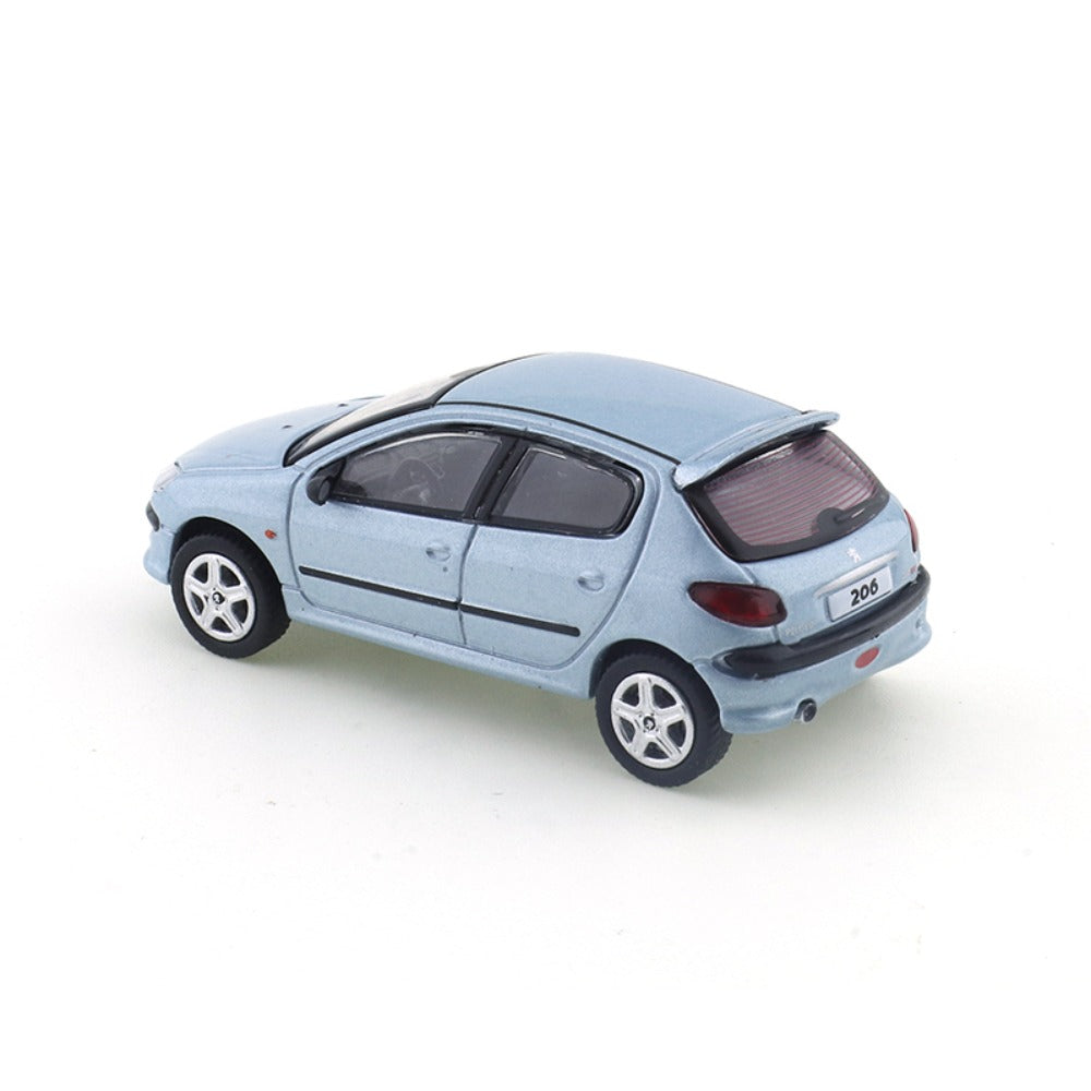 1/64 Scale Peugeot 206 5-door Hatchback Diecast Model Car