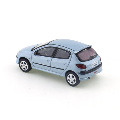 1/64 Scale Peugeot 206 5-door Hatchback Diecast Model Car