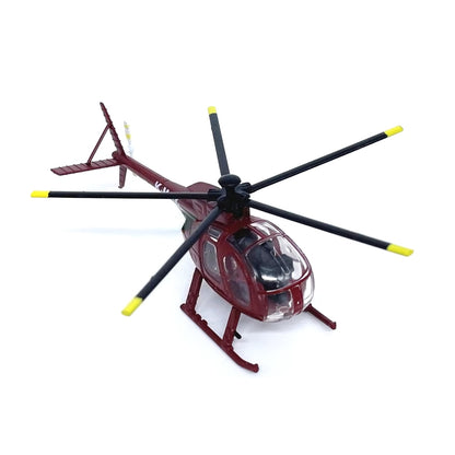 1/100 Scale Hughes OH-6 Cayuse Light Helicopter Diecast Model