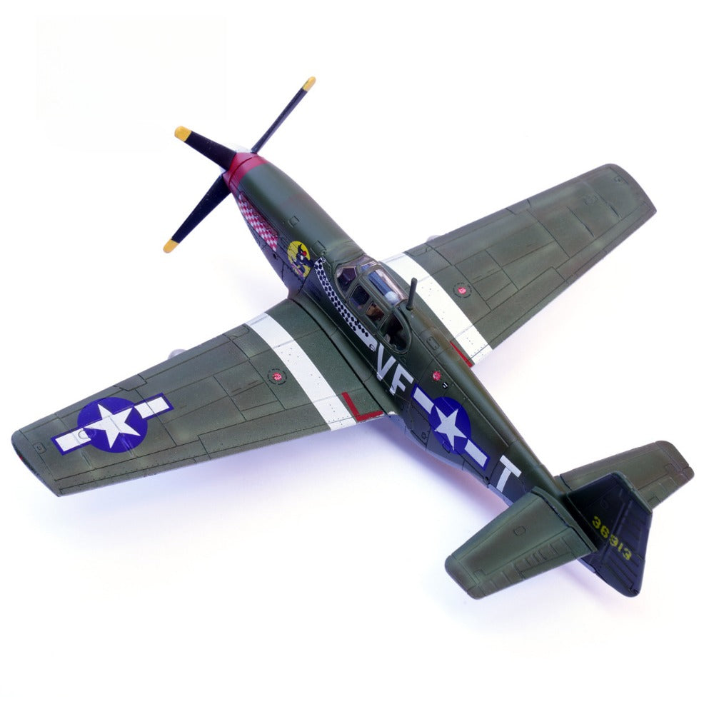 1/72 Scale P-51B Mustang Shangri-La WWII USAAF 336FS 4FG Fighter Diecast Model Aircraft