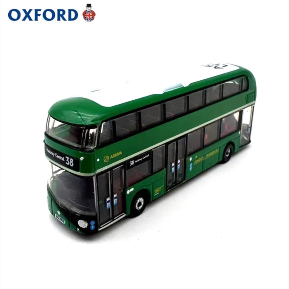 1/148 Scale London New Routemaster Route 38 Double-Deck Bus Diecast Model