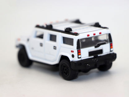 1/64 Scale Hummer H2 SUV Diecast Model Car