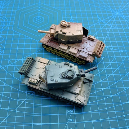 1/72 Scale Kliment Voroshilov KV-2 Soviet Heavy Artillery Tank Pre-built Plastic Collectible Model