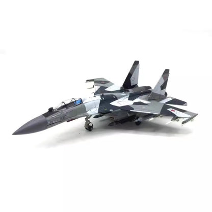 1/100 Scale Sukhoi Su-35 Super Flanker Fighter Diecast Model Aircraft