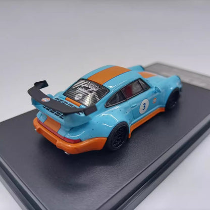 1/64 Scale RWB Porsche 911 (964) Sports Car Diecast Model