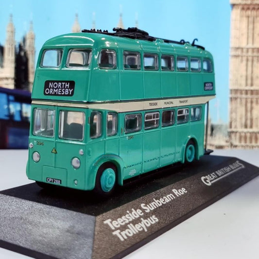 1/76 Scale Teesside Sunbeam Roe Trolleybus Diecast Model
