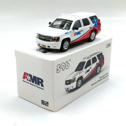1/64 Scale Chevrolet Tahoe AMR American Medical Response Diecast Model Car