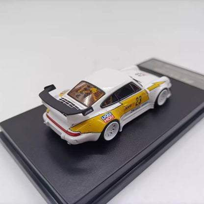1/64 Scale RWB Porsche 911 (964) Sports Car Diecast Model