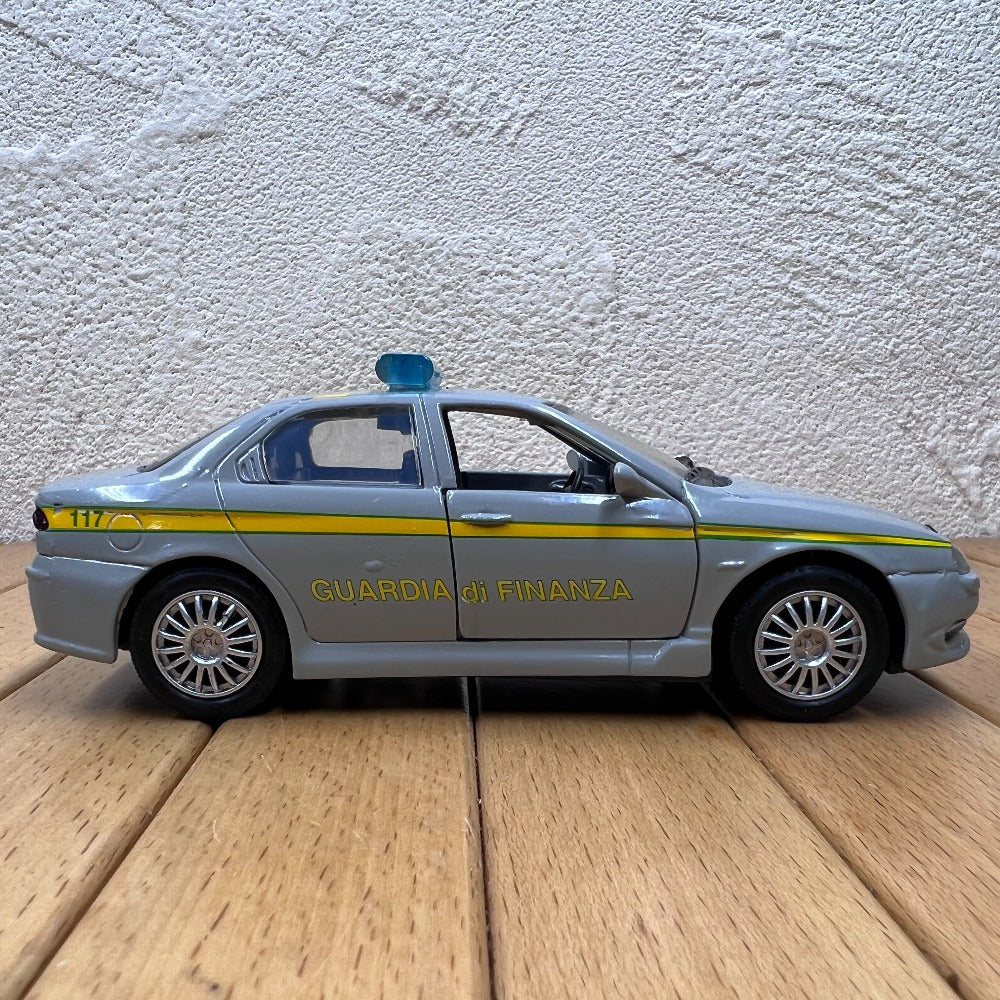 1/32 Scale Alfa Romeo 156 GTA Police Car Diecast Model