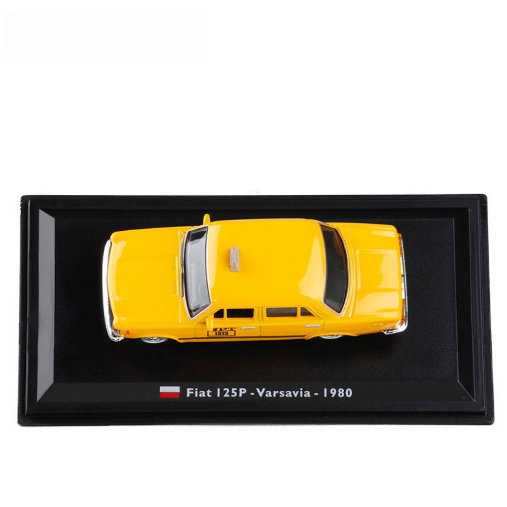 1/43 Scale 1980 Polski Fiat 125p Varsavia Poland Taxi Diecast Model Car
