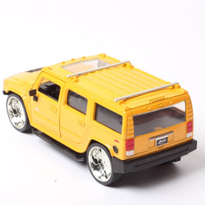 1/32 Scale 2003 Hummer H2 Off-Road Sport Utility Vehicle Diecast Model Car