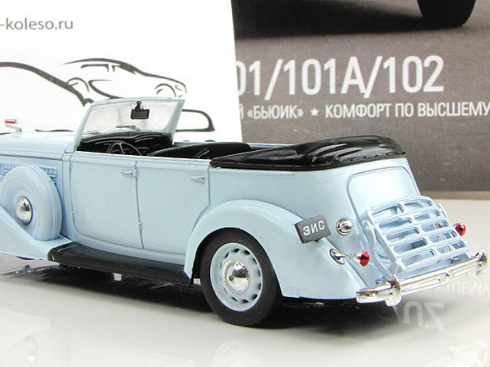 1/43 Scale ZIS-102 Soviet Limousine Convertible Diecast Model Car