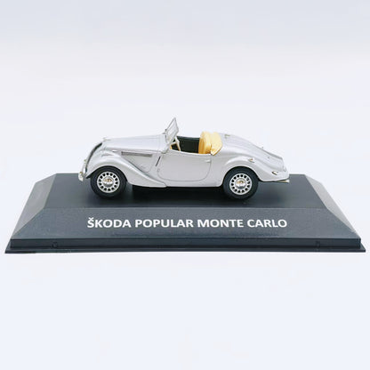 1/43 Scale Skoda Popular Monte Carlo Vintage Car Diecast Model