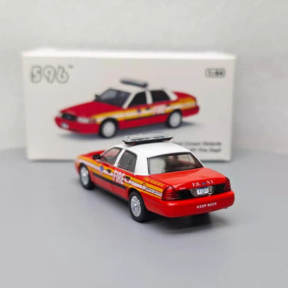 1/64 Scale Ford Crown Victoria New York City Fire Department Diecast Model Car
