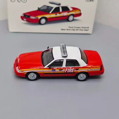 1/64 Scale Ford Crown Victoria New York City Fire Department Diecast Model Car