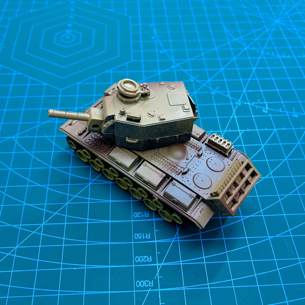 1/72 Scale Kliment Voroshilov KV-2 Soviet Heavy Artillery Tank Pre-built Plastic Collectible Model