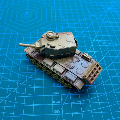 1/72 Scale Kliment Voroshilov KV-2 Soviet Heavy Artillery Tank Pre-built Plastic Collectible Model