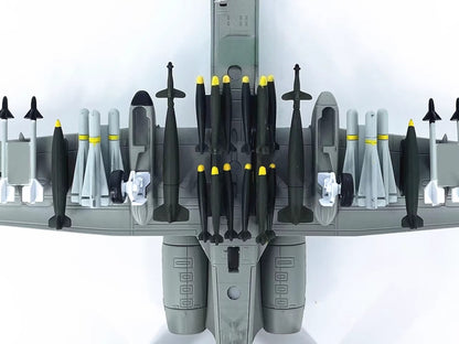 1/100 Scale Fairchild Republic A-10 Thunderbolt II Warthog Flying Tiger US Attack Aircraft Diecast Model