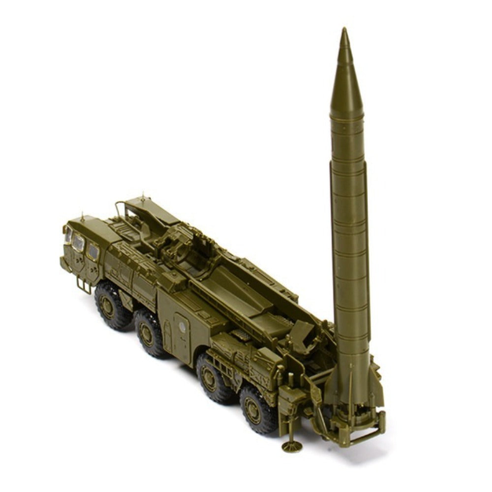 1/72 Scale R-17 Elbrus SS-1C Scud-B Tactical Ballistic Missile 9P117M TEL MAZ-543 Pre-built Plastic Collectible Model